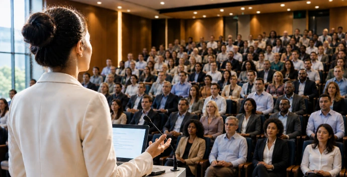 Conférence professionnelle dans le secteur de l'assurance
